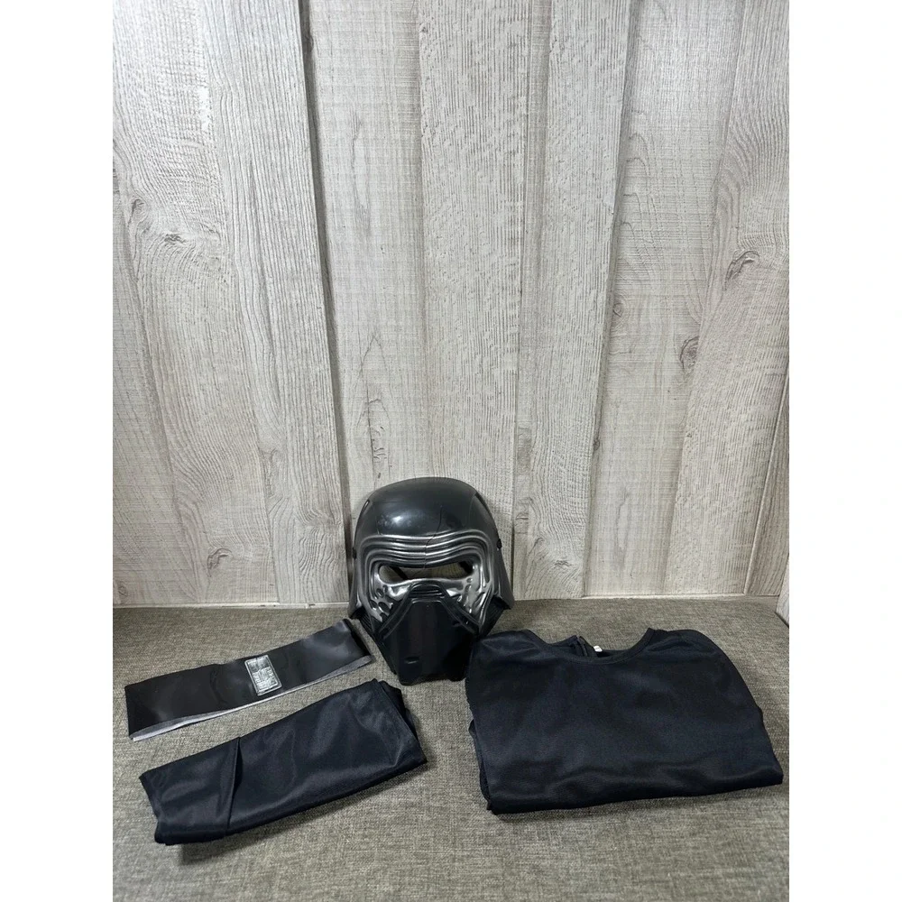 Star Wars Kylo Ren Kids Costume Set with Mask Belt Hood Black Robe Halloween